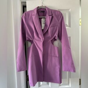 CUT OUT ZARA BLAZER DRESS